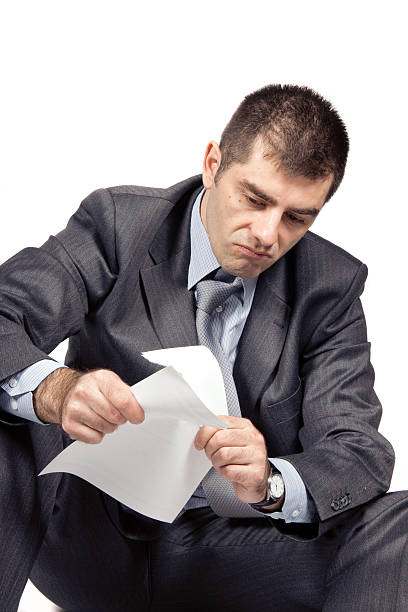 istock Worried businessman 104664133