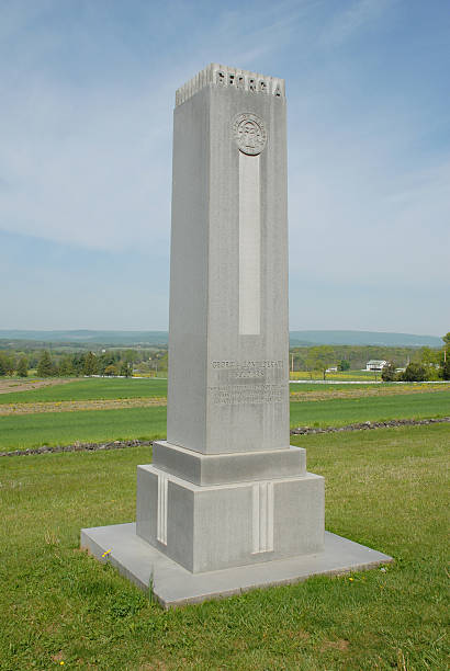 istock State of Georgia Monument at Gettysburg 104664566