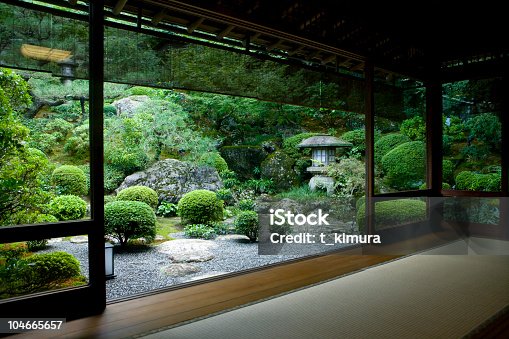 istock Japanese Room with a View 104665657