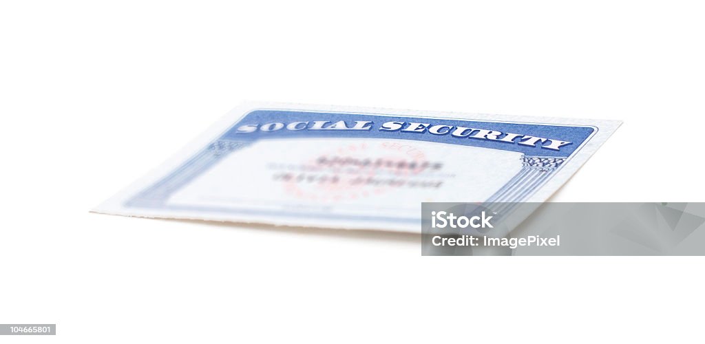 Cartão de Social Security - Foto de stock de Cartão de Social Security royalty-free
