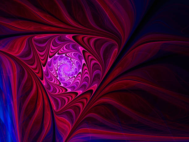 istock Abstract wallpaper. Abstract fractal. Fractal art background for creative design. Decoration for wallpaper desktop, poster, cover booklet, card. Psychedelic. Print for clothes, t-shirt. 1046660310