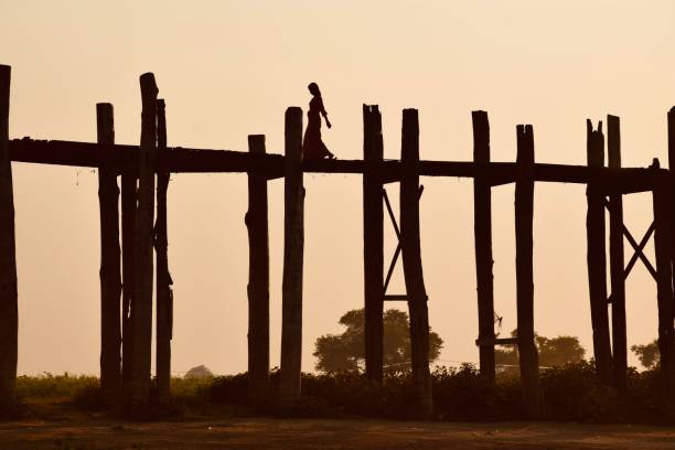 woman on the bridge