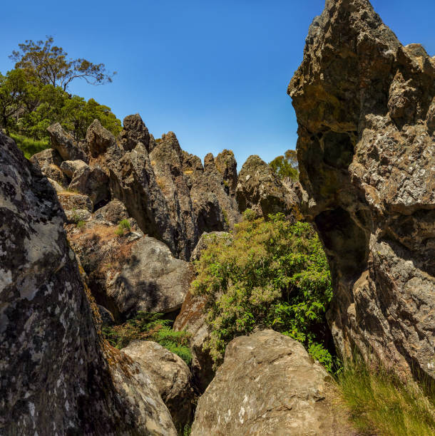 istock Hanging rock. Australia, Victoria. 1046660864