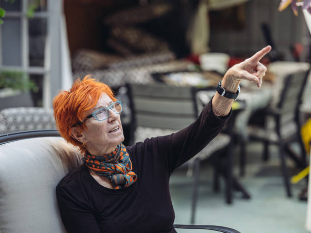 istock Senior woman artist at work 1046673170