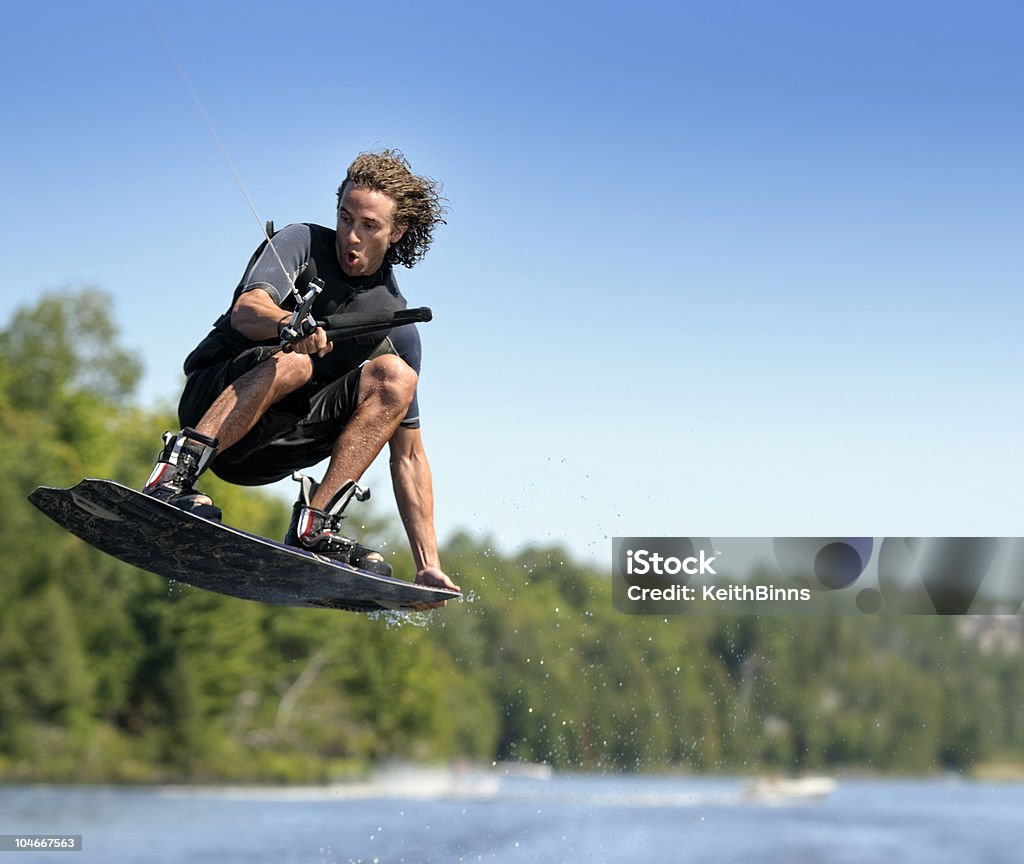 Wakeboarding - Foto stock royalty-free di 25-29 anni