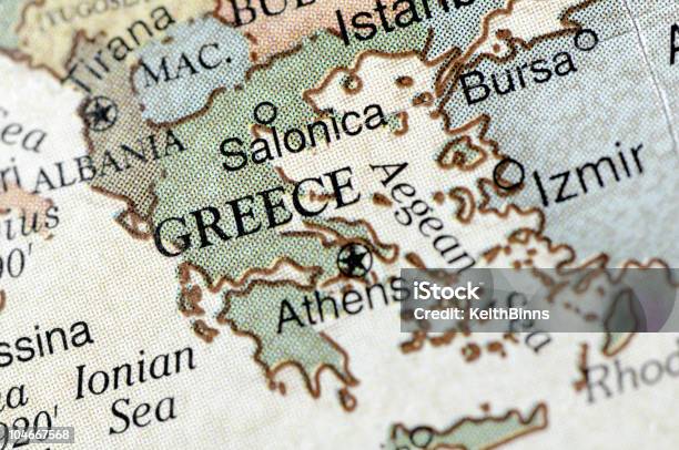 La Grecia - Fotografie stock e altre immagini di Grecia - Stato - Grecia - Stato, Carta geografica, Atene