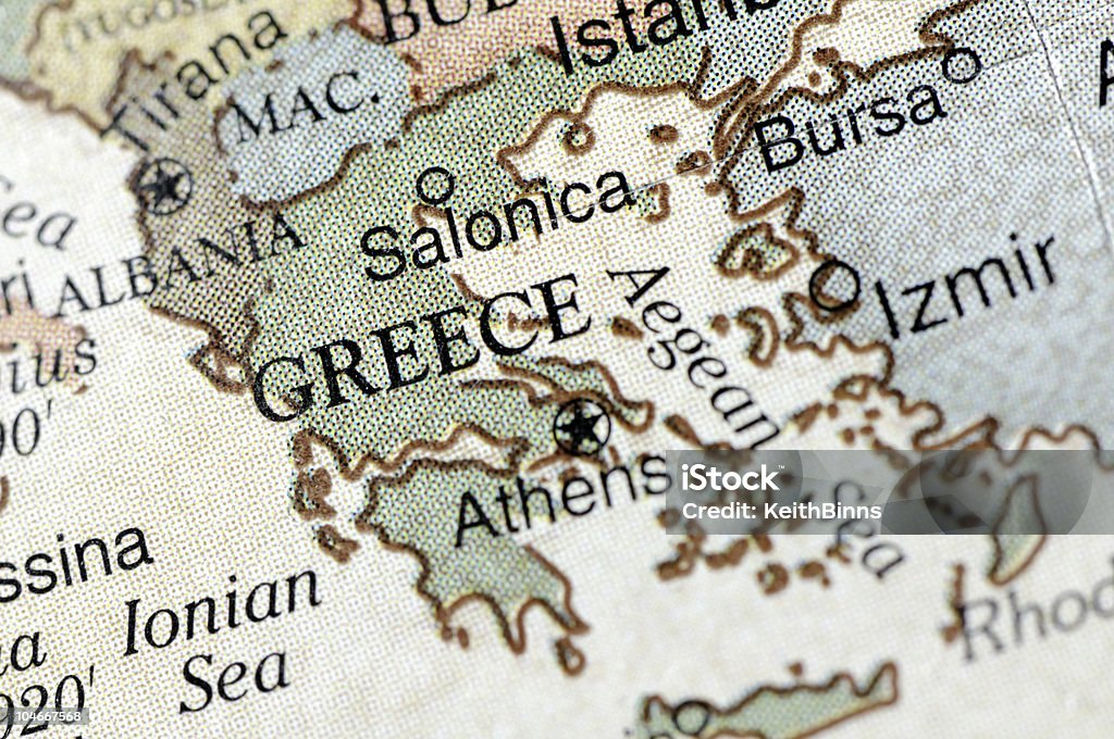 A Grécia - Royalty-free Grécia Foto de stock