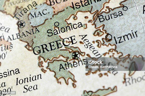 A Grécia - Fotografias de stock e mais imagens de Grécia - Grécia, Mapa, Atenas - Grécia
