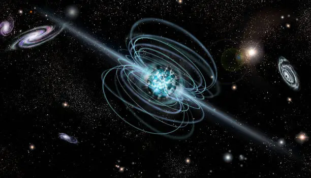 Photo of Magnetar star