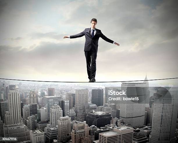 Risky Stock Photo - Download Image Now - Adult, Balance, Building Exterior