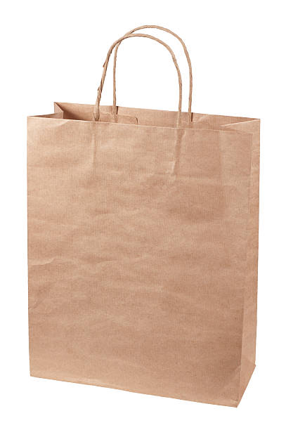istock Paper bag isolated on a white background. 104672036