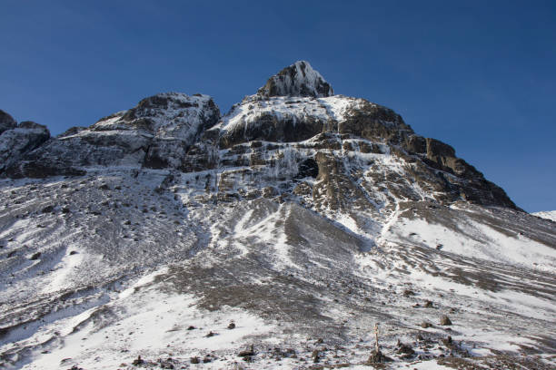 Mountain landscape on a clear sunny day