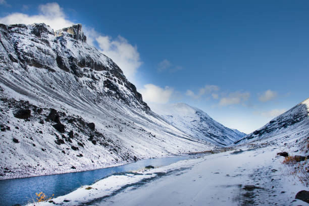 istock Mountain landscape on a clear sunny day 1046725596