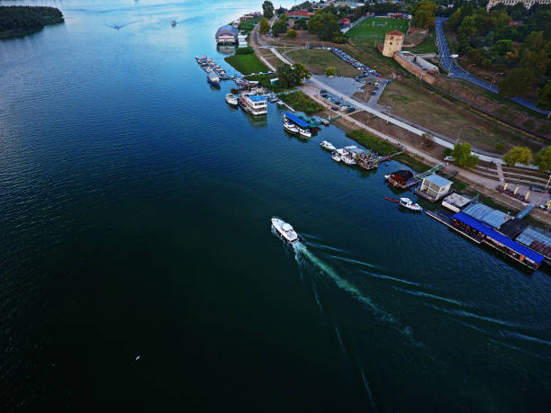istock Just a boat in the river 1046728560