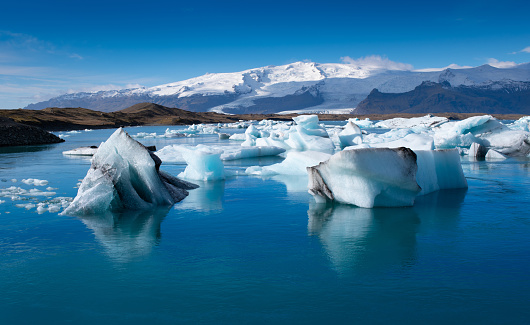 Glacier lagoon, Iceland