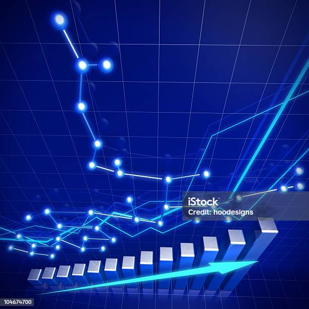 Negócios E Conceito De Crescimento Financeiro De Rede - Fotografias de stock e mais imagens de Conexão