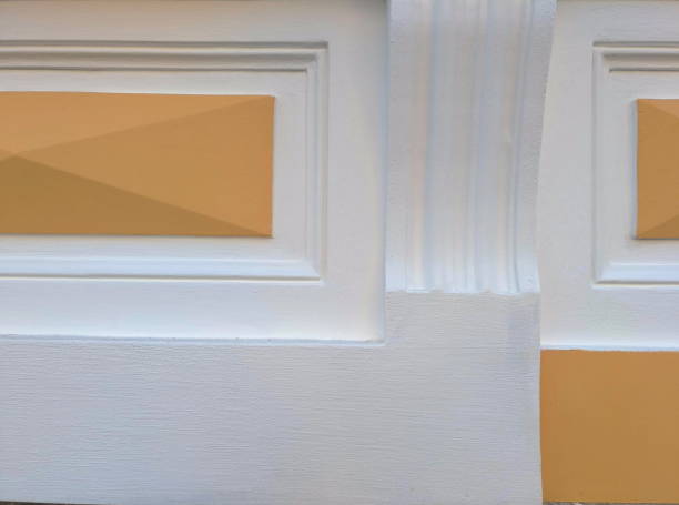 istock The relief elements of the decor on the building 1046765130