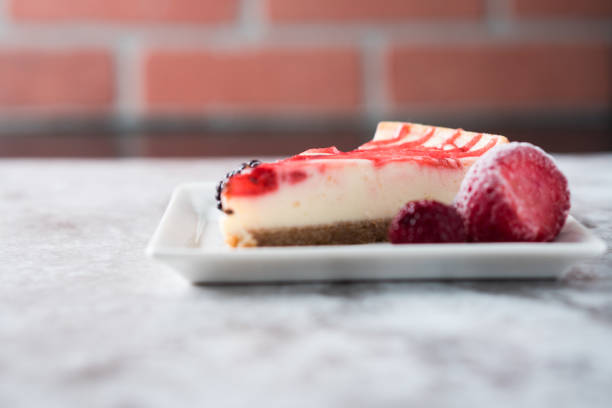 istock Berry mixed berry raspberry strawberry cheesecake 1046774678