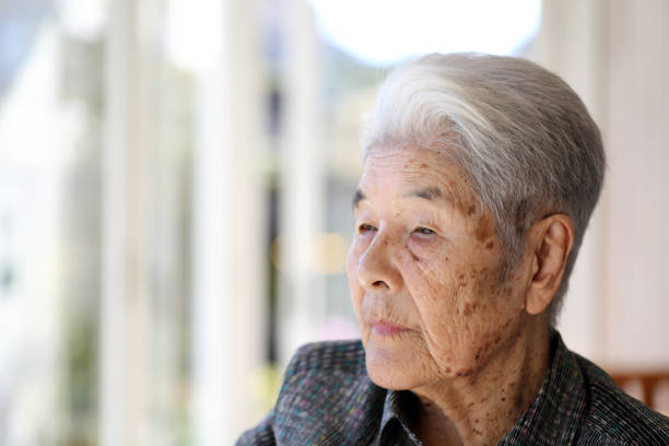 istock Female elderly portrait 1046782132