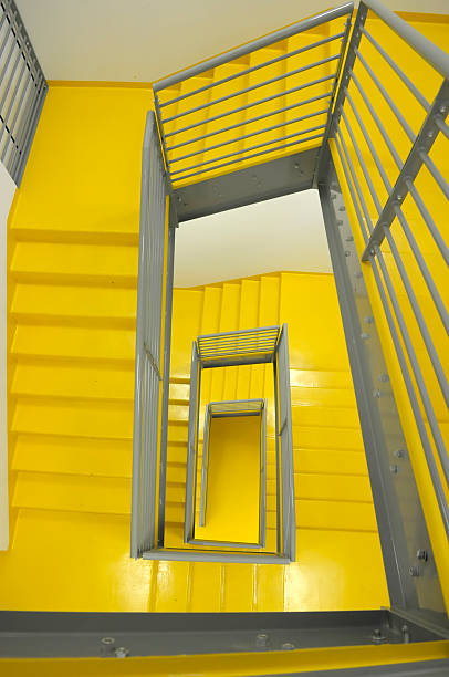 hôpital italien escaliers - architecture staircase built structure steps photos et images de collection