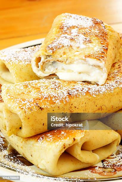 Foto de Blintzes e mais fotos de stock de Canela - Canela, Comida, Comida Doce