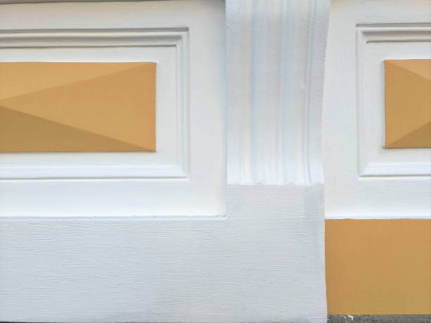 istock The relief elements of the decor on the building 1046795398