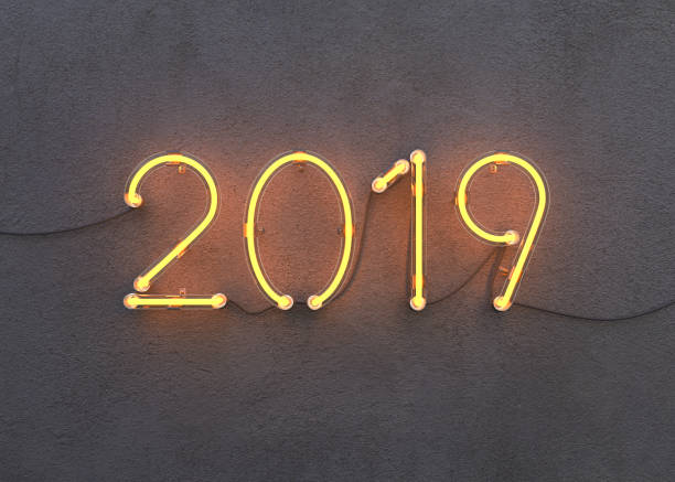 istock New year 2019 made from neon alphabet 1046838396