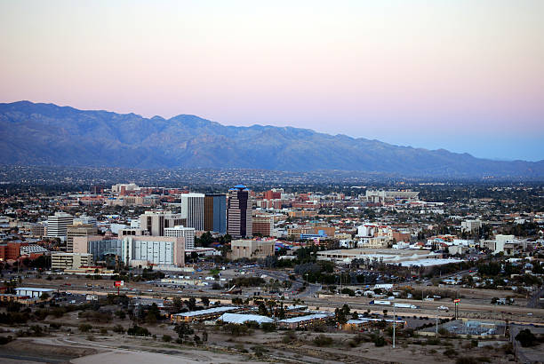 istock Tucson skyline at dusk 104684343