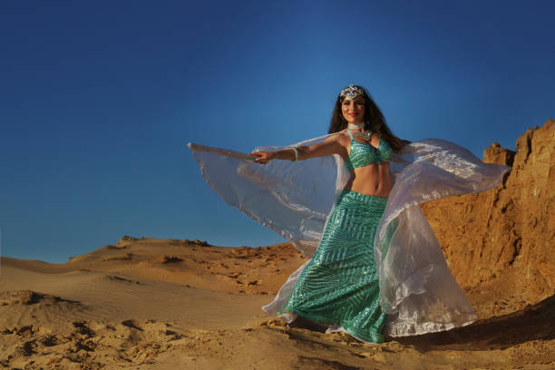 istock Asian beauty dance with wings 1046843472