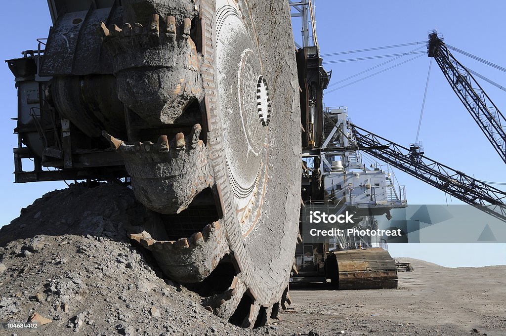 Sabbie bituminose industria mineraria in Alberta - Foto stock royalty-free di Sabbie bituminose