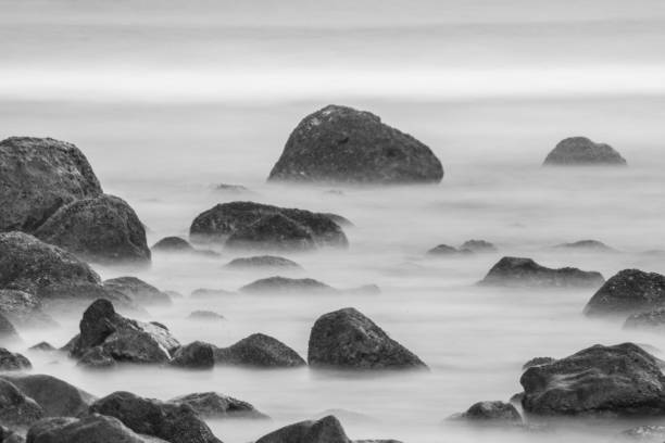 Rocks in Ocean Waves