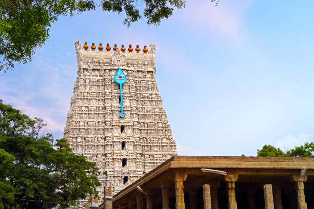 istock Hindu God Murugan Temple in India 1046846496