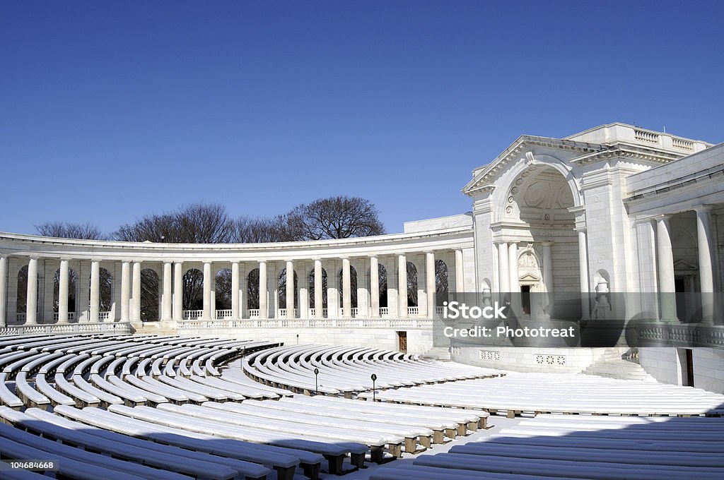 Memorial Amphitheater im Arlington Cemetery - Lizenzfrei Arlington - Virginia Stock-Foto