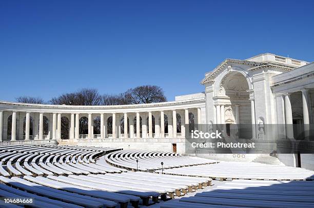 Memorial Amphitheater Im Arlington Cemetery Stockfoto und mehr Bilder von Arlington - Virginia - Arlington - Virginia, Winter, Amphitheater