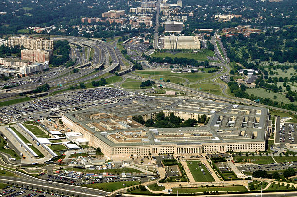 pentagono - government dpeartment foto e immagini stock