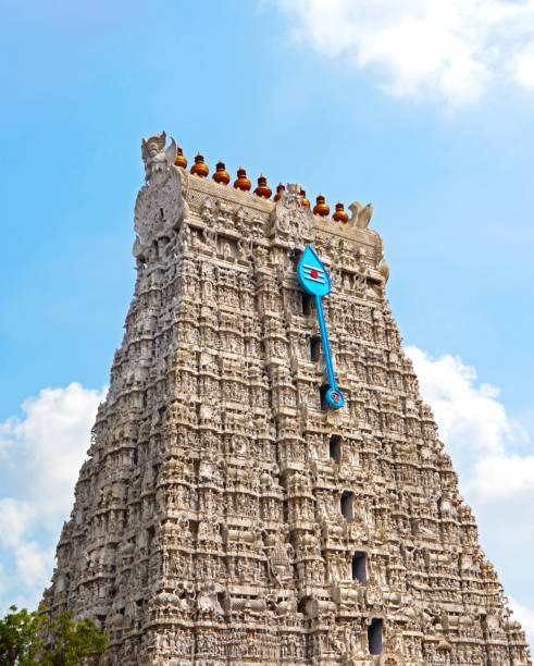 istock Hindu God Murugan Temple in India 1046848596