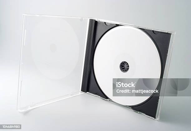 Foto de Disco Em Branco e mais fotos de stock de CD - CD, Aberto, Caixa - Recipiente