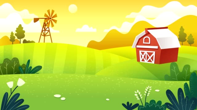 2,096 Farm Cartoon Stock Videos and Royalty-Free Footage - iStock | Country  cartoon, Red barn, Dairy farmer
