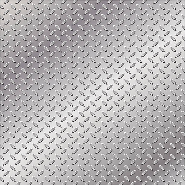 ilustrações, clipart, desenhos animados e ícones de fundo de metal - diamond plate