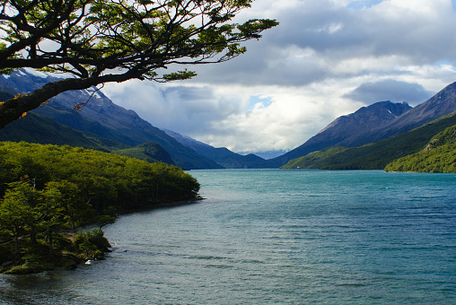Lago del Desierto is located in Santa Cruz province, southern Patagonia Argentina.