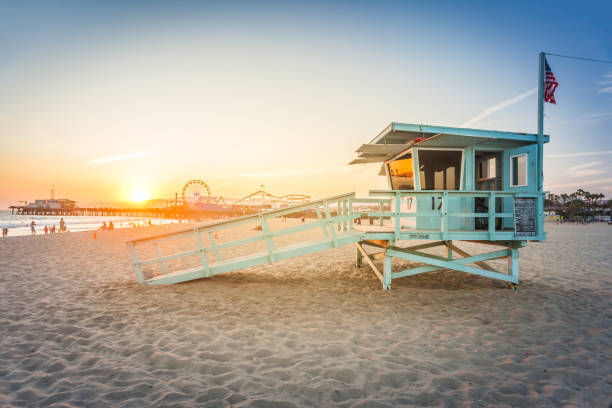 istock Sunset in Santa Monica 1046897086