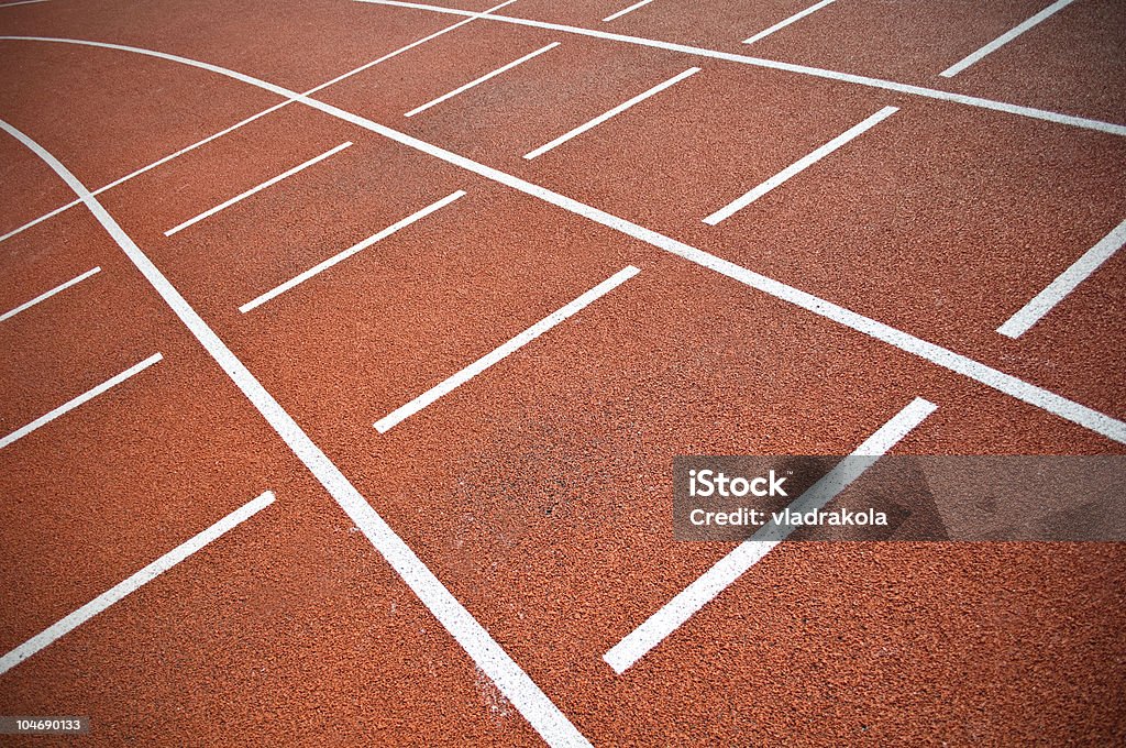 Estádio pista de corrida. - Foto de stock de Atletismo royalty-free