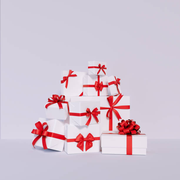 istock Christmas presents pile, stack of gifts 1046905506