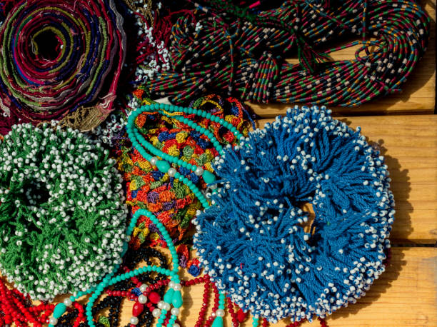 istock Beads of various color 1046908730