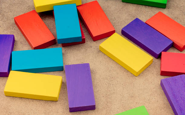 istock Wooden blocks of various color 1046908836