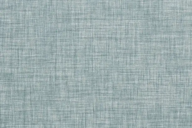 Photo of blue colored seamless linen texture background