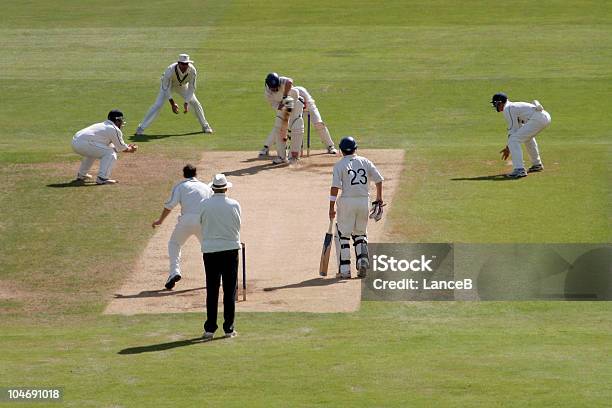 Unter Druck Stockfoto und mehr Bilder von Cricket - Cricket, Sport, Cricket-Spieler