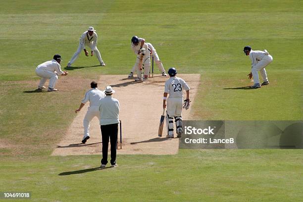 Under Pressure Stock Photo - Download Image Now - Sport of Cricket, Cricket Player, Sport