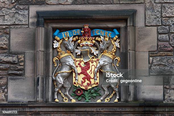 Unicorns Fan Von Schottland Armen Stockfoto und mehr Bilder von Einhorn - Einhorn, Wappen, Schottland