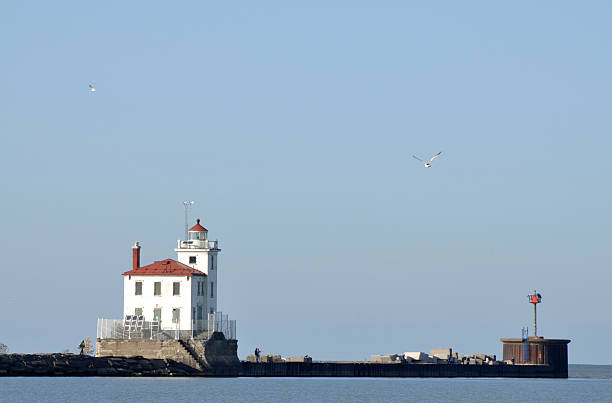 istock Fairport Harbor Lighthouse on Lake Erie 104692279